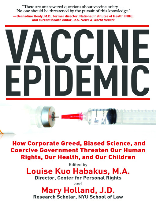 Cover image for Vaccine Epidemic